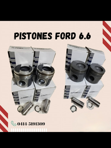 Piston Ford 6.6 0.20
