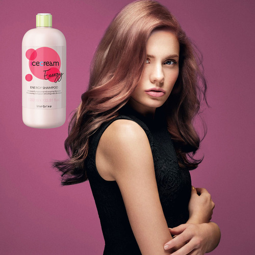 Shampoo Inebrya Energy Anticaída 1000ml Fortalecedor