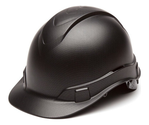 Casco De Seguridad Ridgeline Negro Mate - Pyramex Hp44117