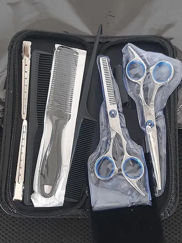 Kit De Tijeras Para Barberia