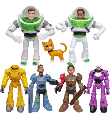 Figura De Acción De Muñeca Buzz Lightyear Toy Story, 7 Pieza