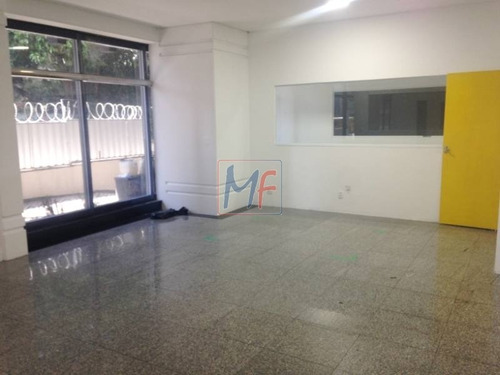 Imagem 4 de 16 de Ref 8174 - Loja Comercial Com 322 M² Em Pinheiros Com 2 Vagas, Andar Térreo, Salas Com 2 Depósitos, Cozinha, Banheiros. - 8174