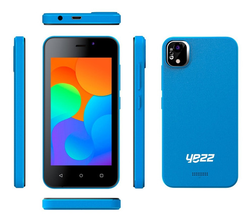 Imagen 3 de 4 de Celular Yezz Go 3 8+1gb 3g 5mp Dual Sim