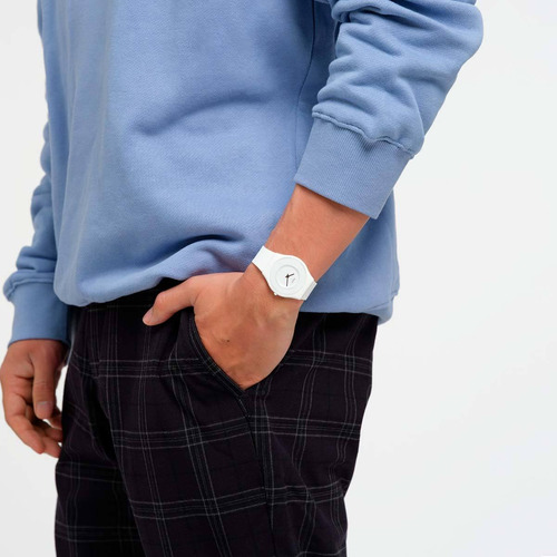 Reloj Swatch Tick Different Blanca Ss09w100