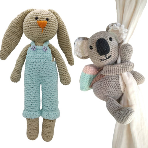 10 Patrones Crochet Amigurumi Animales De Apego Español Pdf