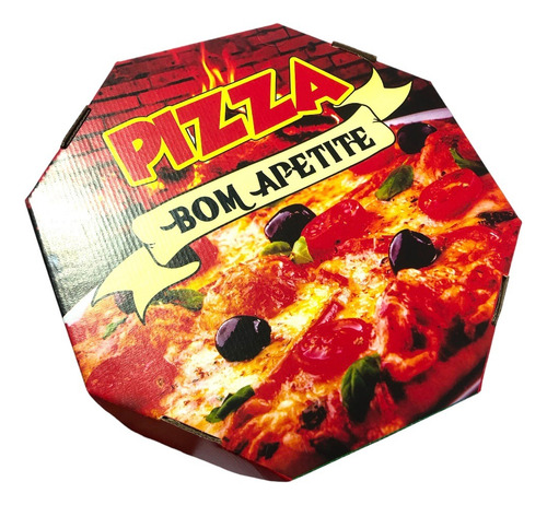 Kit Caixa De Pizza 35cm - 10un 
