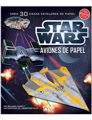 Star Wars -aviones De Papel-crea 30 Cazas Estelares De Papel