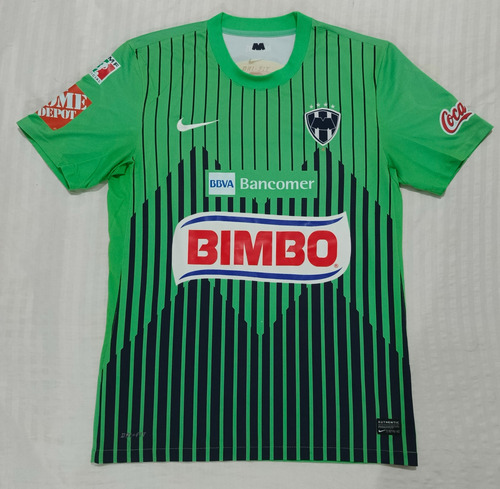 Jersey Nike Rayados Del Monterrey Alternativo Verde Talla M (Usado)