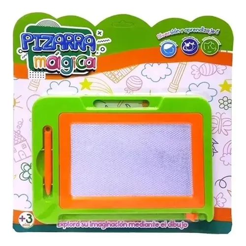 Juguete Pizarra Infantil Magica Magnetica Lapiz Rectangular