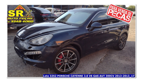 Sucata Porsche Caye 3.6 V6 Gas Aut 300cv 2013 Blindada Pecas