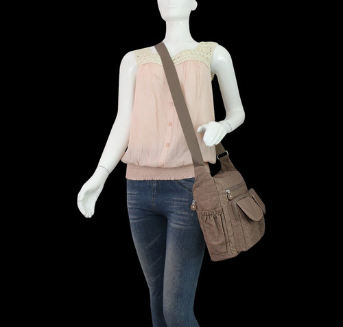 Bolsa Crossbody Multiples Compartimentos Moda Casual Jml-005
