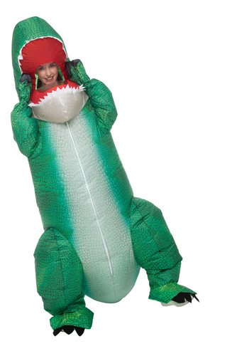 Disfraz Inflable De T-rex Para Adulto