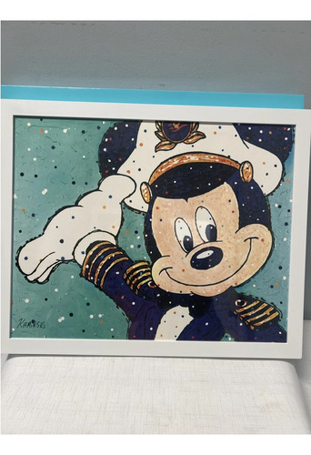 Cuadro De Pared Coleccion Mickey Mouse 25 Aniversario Dcl