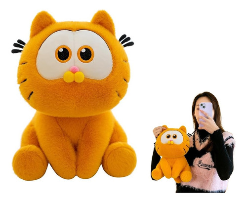 Pelúcia Garfield Com Olhos Grandes, Presente Para Crianças D
