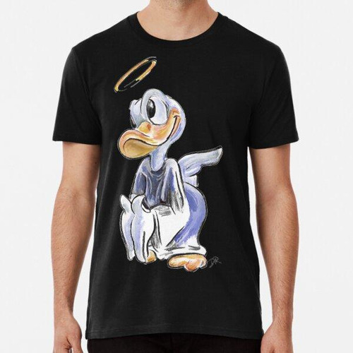 Remera Carbón De Leña Y Aceite - Angel Donald Duck Algodon P