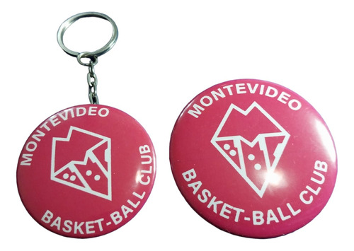 Montevideo Bask, Llavero Destapador + Pin. Todos Los Equipos