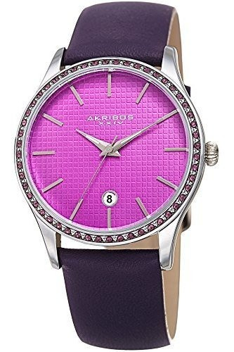 Reloj Mujer Akribos Xxiv Con Cristales Brillantes