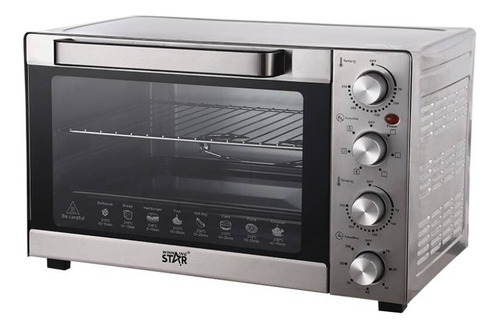 Horno Eléctrico Grill A Convección 60 Ltrs Star Home Gno-60