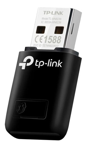 Adaptador Mini Usb Wifi Tp-link Wn-823n 300mbps Somos Tienda