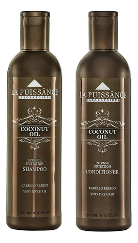 Kit La Puissance Shampoo + Acondicionador Aceite De Coco 