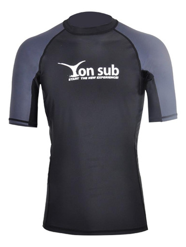 Camiseta De Natación De Secado Con Tops De Para Hombre Que