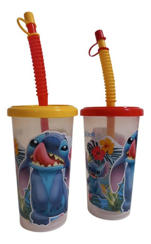 Imagen 2 de 5 de Set Promoción Stitch: Plato + Vaso Sport + Bowl