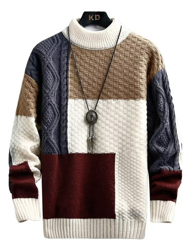 Suéter Moderno, Ropa Térmica, Suéteres A Rayas Para Hombre