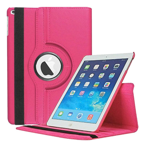 Case Funda Para iPad Air 1 A1474 A1475 Estuche Cover Fucsia