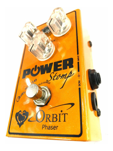 Pedal Guitarra Power Stomp Orbit Phaser Cacau Santos Novo