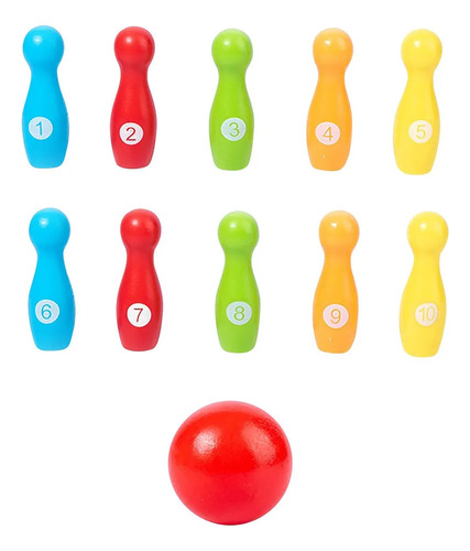 Dsh Juego De Bolos Digital Interactivo De Madera