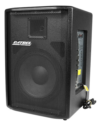 Caixa De Som Ativa 12 Pol Datrel Prof Mp3 Bluetooth Controle