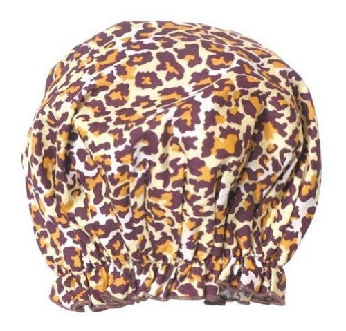 Accesorios De Baño Gorro De Ducha Bouffant, Estampado De Leo