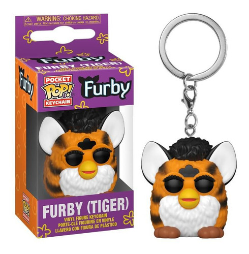 Pop Keychain Furby (tiger)