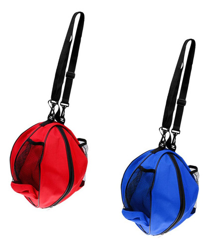 2 Piezas De Balompié Lleve Accesorios Bolsa De Baloncesto