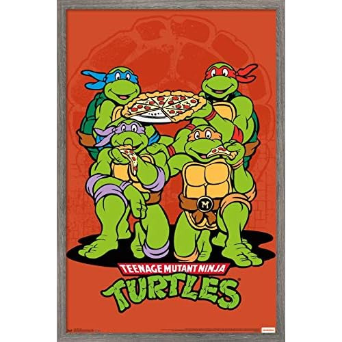 Póster De Pared De Tortugas Mutantes Adolescentes De N...