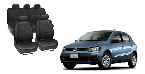 Fundas De Asientos En Tactopiel Original Vw Gol 2018