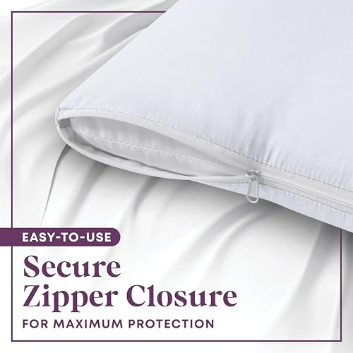 Protectores De Almohada Estándar 100% Algodón, 8 Unidades