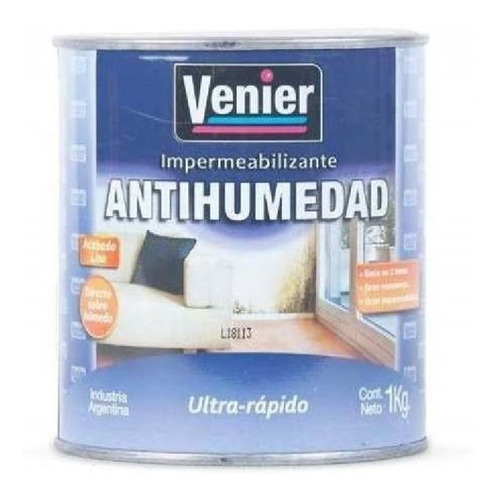 Pintura Antihumedad Venier Impermeabilizante 1lt Original