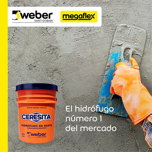 Hidrofugo En Pasta Ceresita Weber X 4 Kg