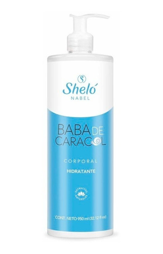 Crema Baba De Caracol Corporal 1 Litro Hidratante Shelo Nabe