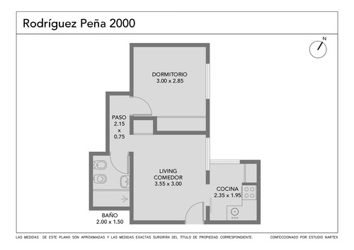 2 Ambientes. Apto Credito. Reciclado A Nuevo. Recoleta. Rodriguez Peña Y Av Libertador.