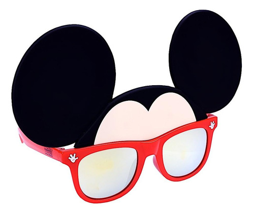 Gafas De Sol De Disfraz De Mickey Mouse Con Lente Naranja  M
