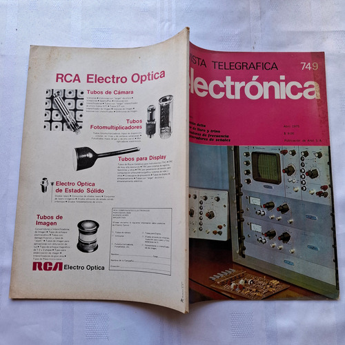 Revista Telegrafica Electronica N° 749 - Marzo 1975 (Usado)