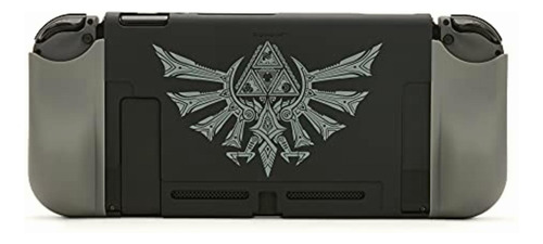 Powera Console Shield For Nintendo Switch  Silver Hyrule