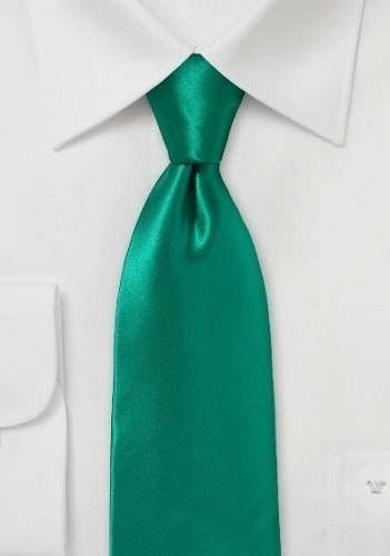 Gravata Slim Verde Esmeralda (verde Bandeira)