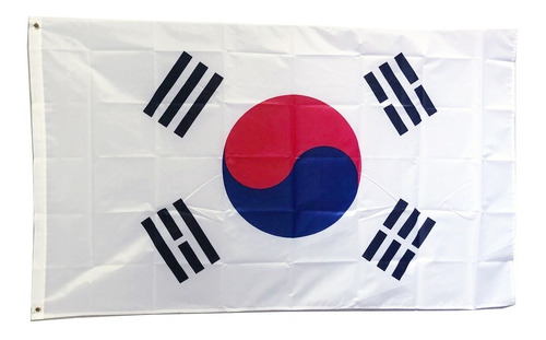 Bandera Corea Del Sur, Korea,  Banderas Del Mundo 90 X 60 Cm