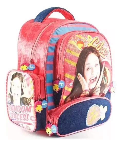 Mochila Escolar Wabro Soy Luna 81422 Color Soy Luna Diseño Estampado 19l