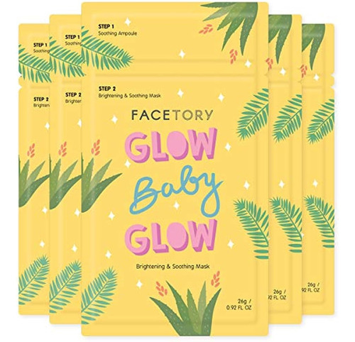 Facetory Glow Baby Glow Mascarilla Blanqueadora De Niacinami