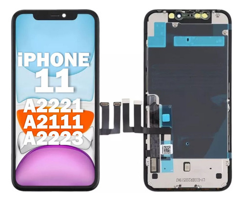 Modulo Compatible Con iPhone 11 Display Táctil 