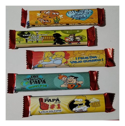 30 Chocolates Nikolo Personalizados - Día Del Padre